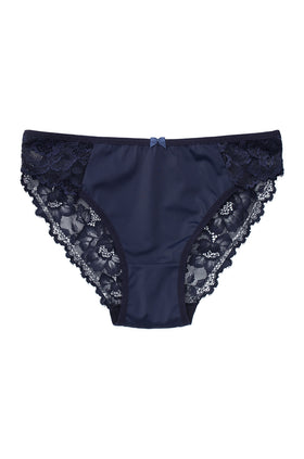 Тъмносини микрофибърни бикини 2230