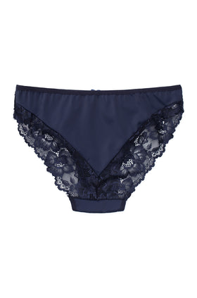 Тъмносини микрофибърни бикини 2230