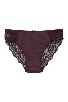 Микрофибърни бикини, цвят патладжан 2230