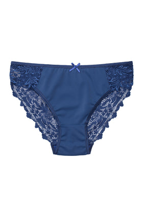 Сини микрофибърни бикини 2230