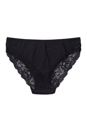 Черни микрофибърни бикини 2230