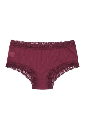 Тюлени боксери, цвят бордо 4058