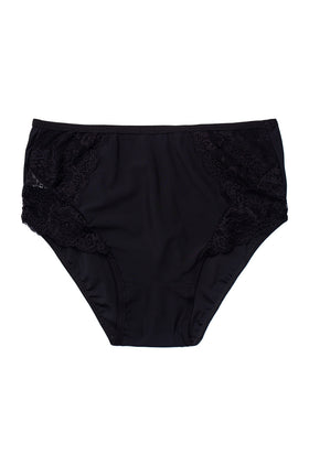 Черни микрофибърни бикини 206