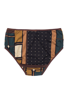 Памучни бикини с щампа "Авангард" 202