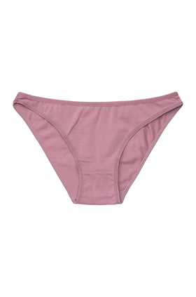 Памучни бикини, цвят пепел от рози 2362