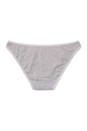 Светлосиви памучни бикини 2362