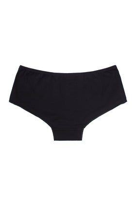 Черни памучни боксерки 4015