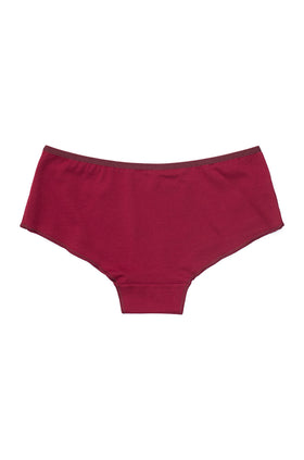 Памучни боксерки цвят бордо 4015