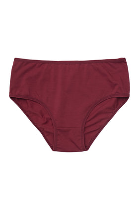 Памучни бикини, цвят бордо 201