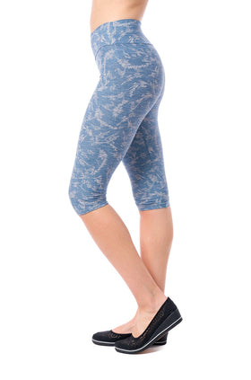 Микрофибърен клин, щампа "Скреж" 3433-К (3/4)